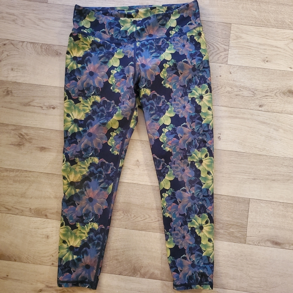 Floral Capri Leggings